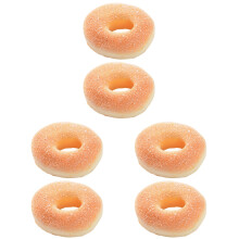 6 Pcs Cabinet Fake Donut Display Model Decor Simulation