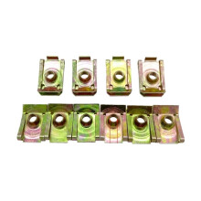 M5 Car Panel Fastener Clip Set 100pcs UType Automotive Speed Clips for Dash Door Interior Trim