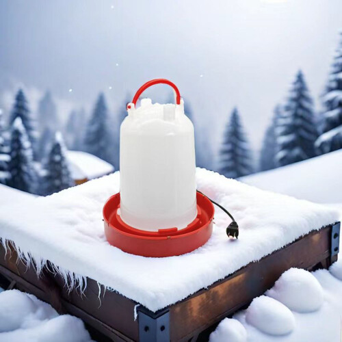 Heated Chicken Waterer 1.6 Gal with Thermostat