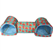 Cama Túnel para Porquinho-da-Índia, Casinha Lavável e Confortável para Pequenos Animais, Ideal para Brincar e Descansar, Perfeita para