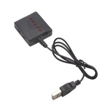 Chargeur de batterie LiPo 3,7 V pour quadricoptère avec fonction de recharge et indicateur de batterie