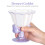 Purple Ceramic Footed Dessert Cup for Fruit Snacks Yogurt Serving 5