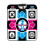USB Dance Mat with NonSlip Surface for PC Games, Foldable Dance Pad with Responsive Step Controls 1