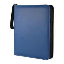 Trading Card Binder 9 Pocket, Card Binder with Zipper, Card Case for Game/Football/Baseball Card