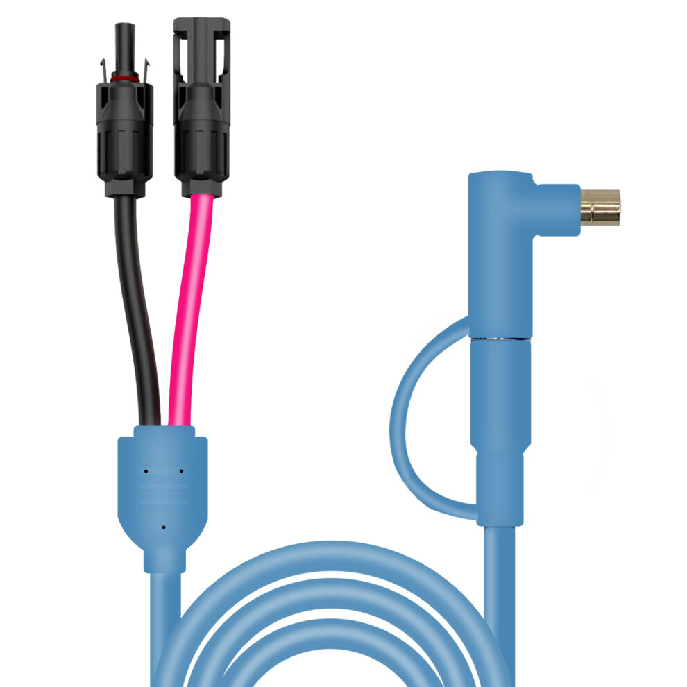Solar Panel Adapter Cable Dc 8Mm With Dc8020 Converter, 12Awg Heavy Duty For Jackery Goal Zero 9092120801644