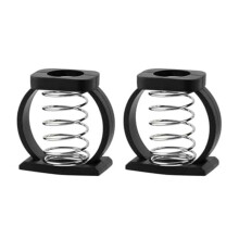 C Buckle Springs Bicycle Hinge Clip Bicycle Limit Hinge Clamp Compatible with Folding Bike Accessories Black