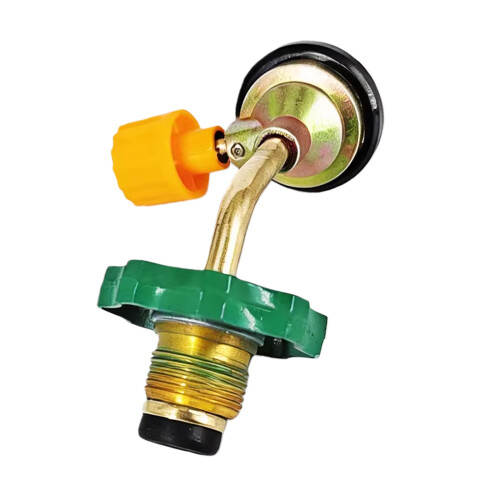 Gas Refills Adapter Corrosions Resistant Build Pressure Release