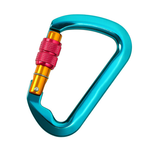 Aluminum Alloy Safety Hook for-Blue Threaded Main Lock