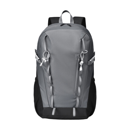 Commuting Backpack Oxford Cloth Texture for Men-Gray Color