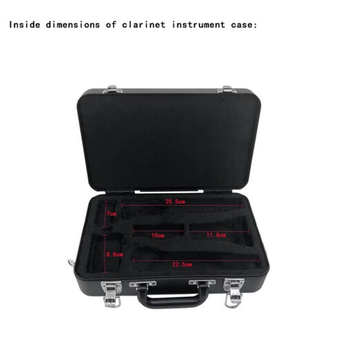 Clarinet Gig Carry Padded Shockproof Protective with Handle Strap Clarinet Protection Accessories 2