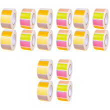 16Rouleaux Étiquettes Auto-Adhésives Blanches Pour Classe Et