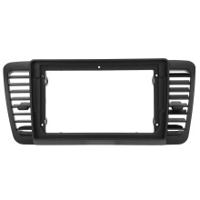 Radio Fascia 9 Inch Stereo Dash Panel Frame ABS Exact Fit Factory Style for Subaru Outback Legacy 2004‑2009