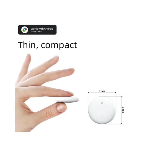 Bluetooth Tracker for Android 9 and Above, 4 Pack Smart GPS Tracker Tags with RealTime Location, Waterproof Locator for Keys Wallet Pets 1