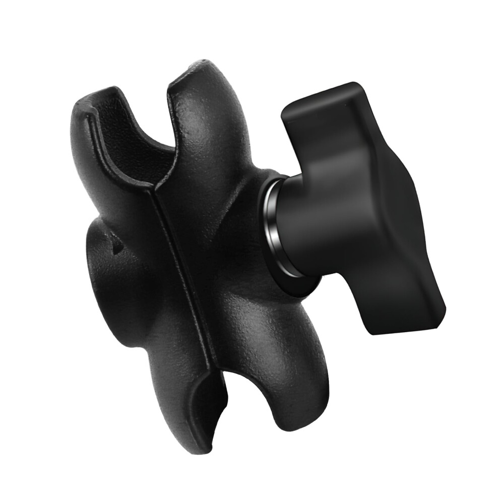 Arm 2.36In Short Aluminum Double Socket Arm, 1In Ball Extension For Motorcycle Gps Gopro Phone 9771547594048