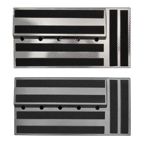 Professional Plastic Guitar Pedalboard Suitable for-Black 2