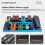 Modulares Effektpedalboard, einfache Einrichtung,-Schwarz 4