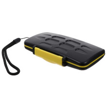 Waterproof Memory Card Case for Camera and Phone, Shockproof Lightweight Travel Organizer