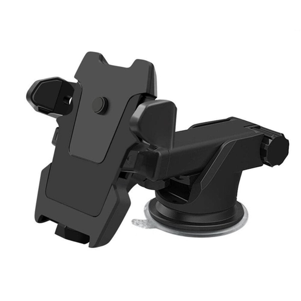 Universal Car Phone Mount With Strong Suction Cup, 360 Dashboard Cell Phone Holder Black 9092120803372