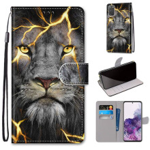 Wallet Case with Card Slots Magnetic Closure Kickstand Protective Cover for Samsung Galaxy S20