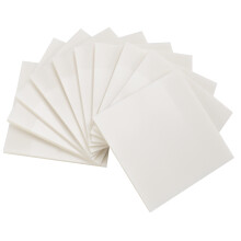 Blocchi per Appunti Adesivi Trasparenti-500 Pezzi Pad Autoadesivo Impermeabile, Note Adesive per La Lettura, Casa, Ufficio, Scuola (3X3 Pollici)