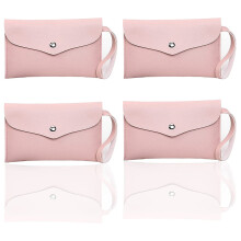 PU Leather Cash Envelopes Wallet, Money Cash Envelopes Bag Reusable Budget Envelope for Storing Cash Budgeting Check D