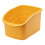 Kitchen Storage Box Container Cabinet Tableware Storage Box Spice Box Sundries Stationery Cosmetic Storage(Yellow) 1