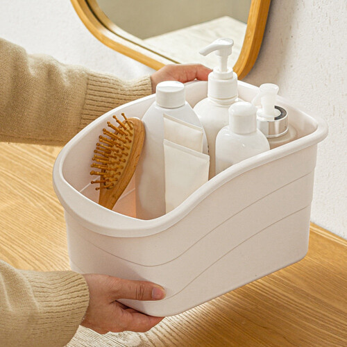 Kitchen Storage Box Container Cabinet Tableware Storage Box Spice Box Sundries Stationery Cosmetic Storage(Yellow) 1