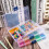 6Pcs Clear Compartment Plastic Organizer Container Box,Small Stackable Storage Box with Adjustable Crafts Accessories 8