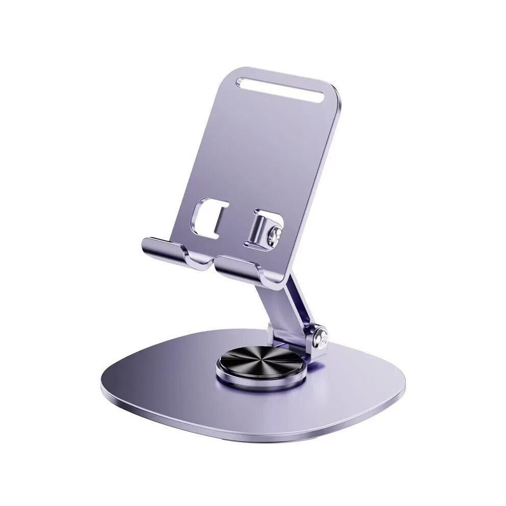 Adjustable Phone And Tablet Stand With 360 Rotation, Foldable Metal Holder For Desk And Travel 9092120803822