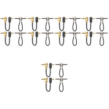 20Stk Patch Kabel Für E-Gitarre Bass Mehrfarbig Zubehör