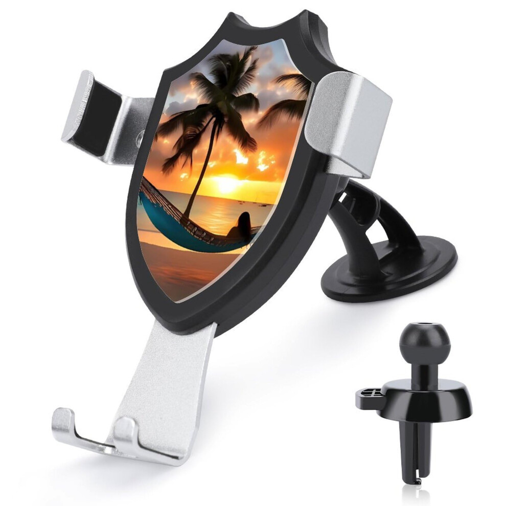 Universal Car Phone Holder Mount With Adjustable Angle For Dashboard, Windshield And Vent 9771547067047