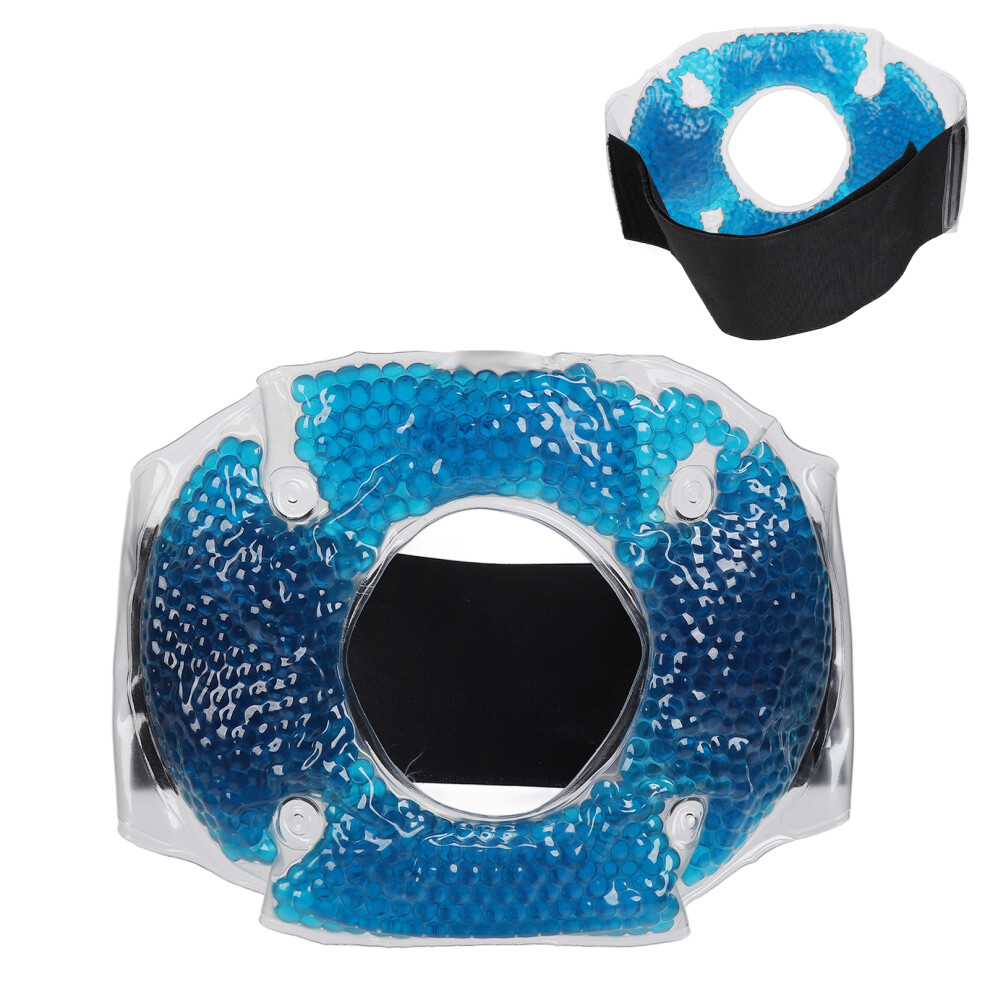 Reusable Knee Cold Pack Gel Ice Wrap for Swelling & Pain Relief