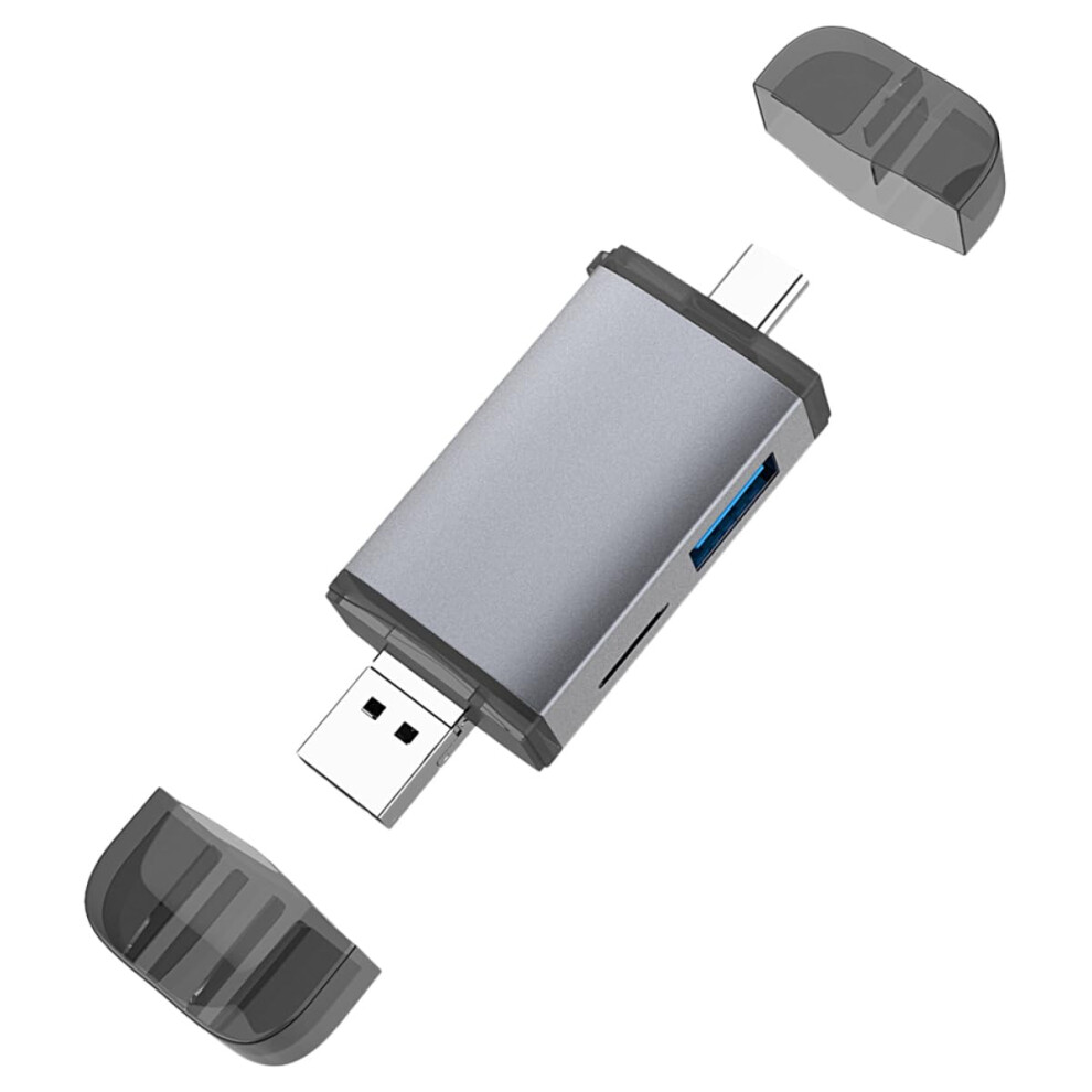 Usb C Card Reader Adapter With Speed Data Transfer, Otg Typec For Laptop, Phone, Android, Macbook 9092120218497