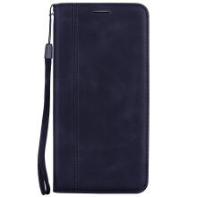 Leather Wallet Case with Magnetic Flip, Hand Strap and Card Holder for Samsung Galaxy S23 Plus