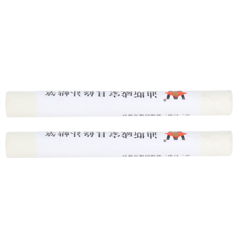 2Pcs Ivory White Furniture Repair Crayon 11Cm Wax Scratch Patch Pen 7661390626213