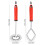 User Friendly Nonrust Steel Eggs Beater Durable Design-round 4