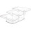 Modern 3 Tiered Acrylic Cakes Tower Clear Shelving Unit For-1 1