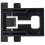 10pcs Global Dishwasher Upper Shelf Regulator Divisions 4