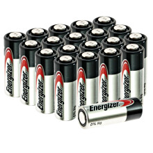 A23 12V Alkaline Battery Pack, Reliable 12V Output, Long Shelf Life, MN21 Battery Replacement, 20 Pack