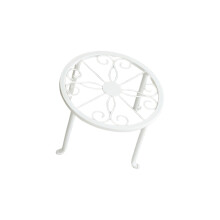 Modern Simple Styles Metal Plant Rack Rusts-cream white