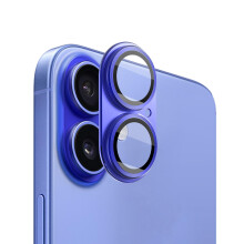 Camera Lens Protector Ultra HD 9H Tempered Glass with Metal Ring Colorful CaseFriendly for iPhone