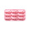 9 Cavity Crocodiles Shaped Flexible Silicone Baking Mold-Pink 1