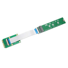 NVMe M.2 to Mini PCIe Adapter Card, Fast NVMe Access, Broad Compatibility for 2230/2242/2260/2280 SSD