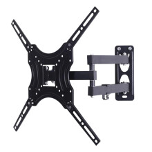 Retractable TV Wall Mount with Adjustable Viewing Angle for 17–32 Inch Screens, VESA Compatible