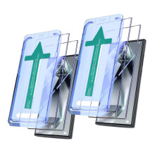 Privacy Screen Protector 2 Pack for Samsung Galaxy S25, Tempered Glass with Ultra Privacy and Bubble Installation