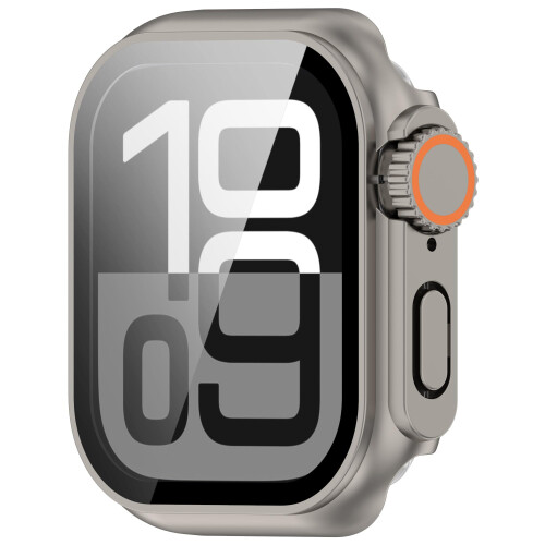 Protective Case for Apple Watch 45mm Series 9 8 7, Shockproof Full Coverage Hard PC Screen Protector 1