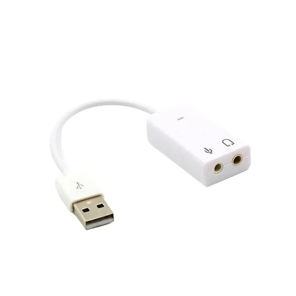Wen St 7.1 External Usb Sound Card Jack 3.5Mm Usb A-Dio Adapter Earphone Micphone Sound Card 9073542735823