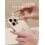 2 Pack Gold Bling Camera Lens Protector for iPhone 15 Pro/Pro Max, 9H Glass, ScratchResistant 4