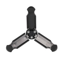 Mini Tripod Stand for Phone and Camera with Adjustable Height and Compact Foldable Design