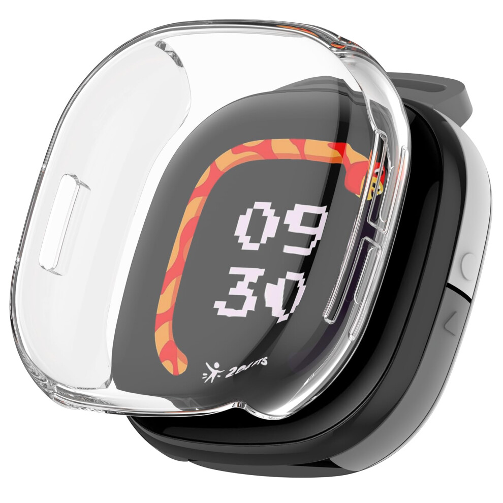 Case And Screen Protector Clear Tpu Cover For Fitbit Ace Lte Kids Smartwatch 360 Protection Ultra Slim 9073542736028